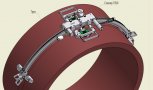 Сканирующее устройство для контроля кольцевых сварных соединений трубопроводов диаметрами от 426 мм